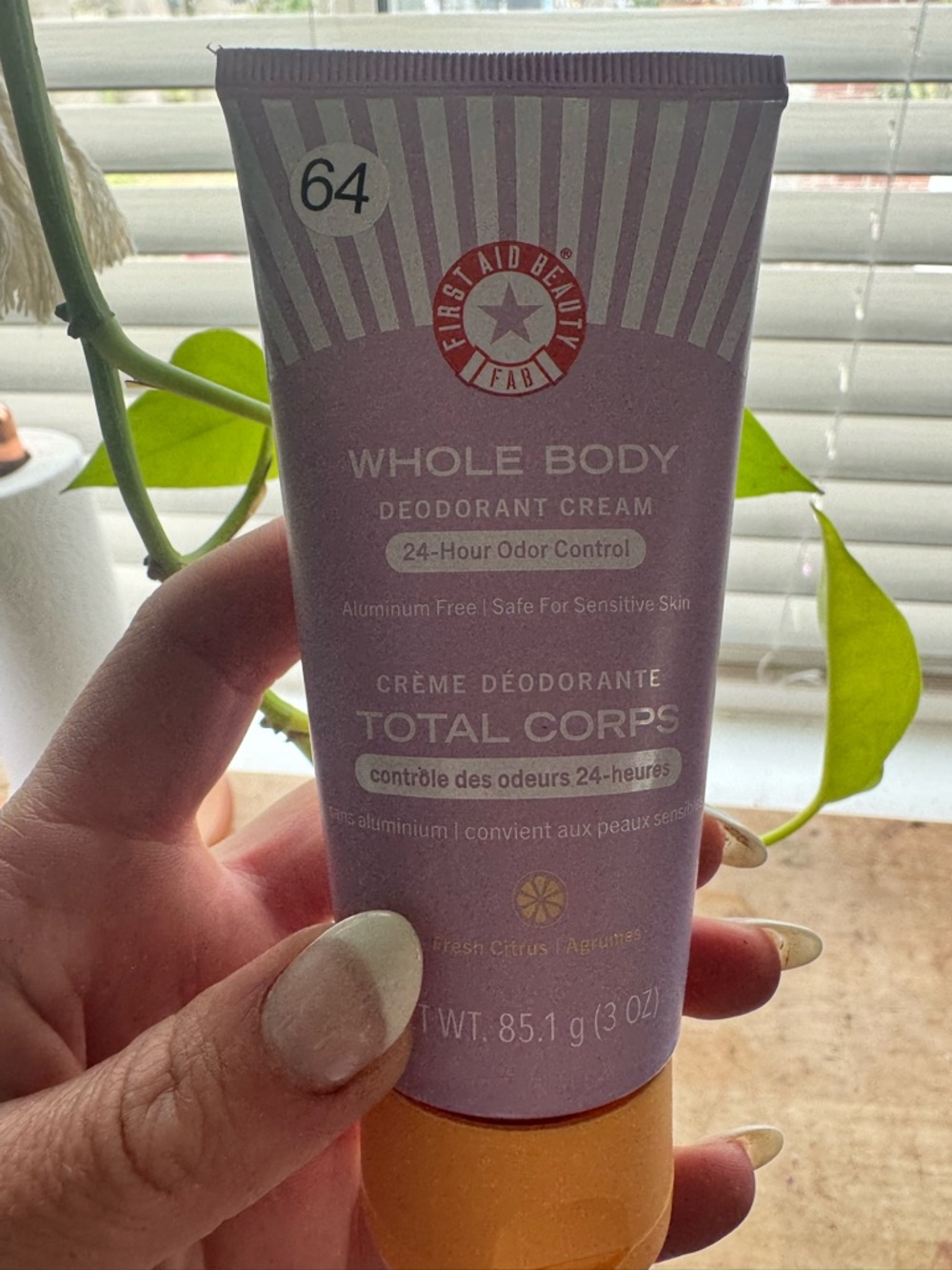 First Aid Beauty Whole Body Deodorant Cream